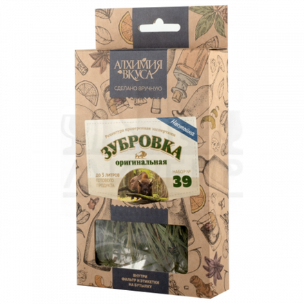 Набор Алхимия вкуса №39 для приготовления настойки Зубровка оригинальная 24г