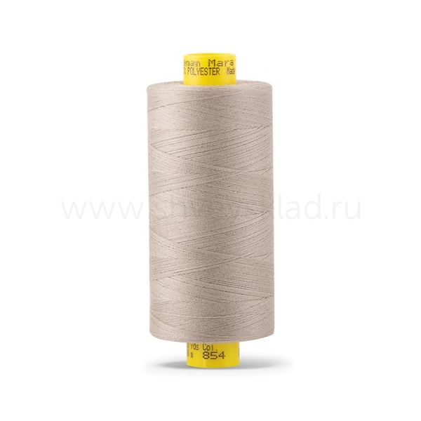 Нитка Gutermann Mara 120 (1000 метров), 1 кат., универсальная | 854 пастельно-болотный