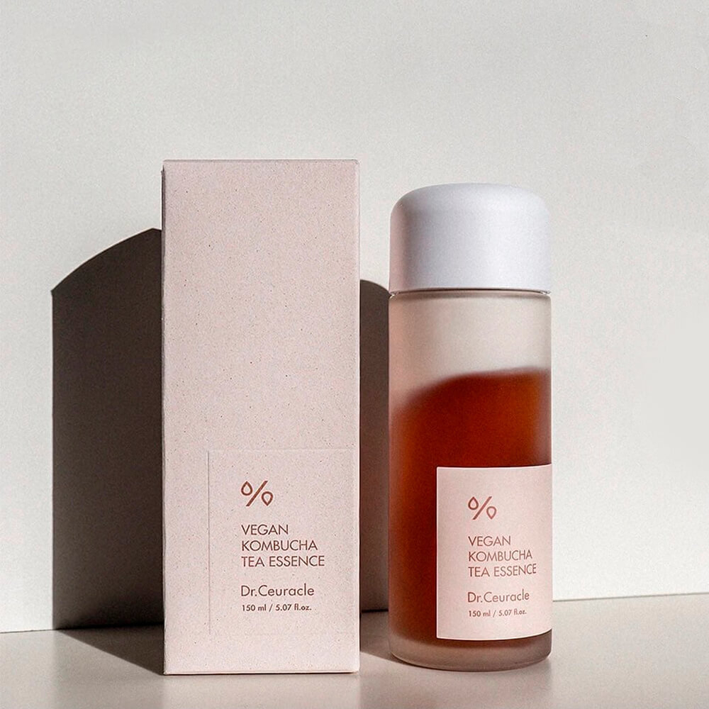 Двухфазная веганская эссенция с комбучей Dr.Ceuracle Vegan Kombucha Tea Essence
