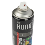 Эмаль универсальная акриловая KUDO RAL 9005 черная высокоглянцевая 520 мл
