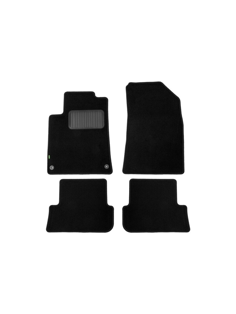 Коврики в салон для PEUGEOT 407 2004-2011, универсал, 4 шт. (текстиль) KLEVER02380401210KH