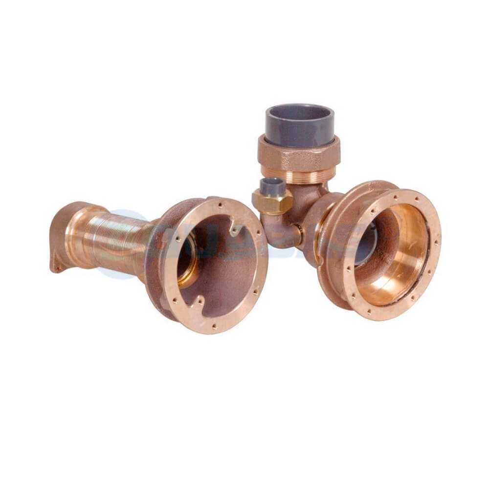 Комплект закладных Hugo Lahme Combi-Whirl B (масс. дюза+водозабор) (с-разбор. и композ.) (8665050)