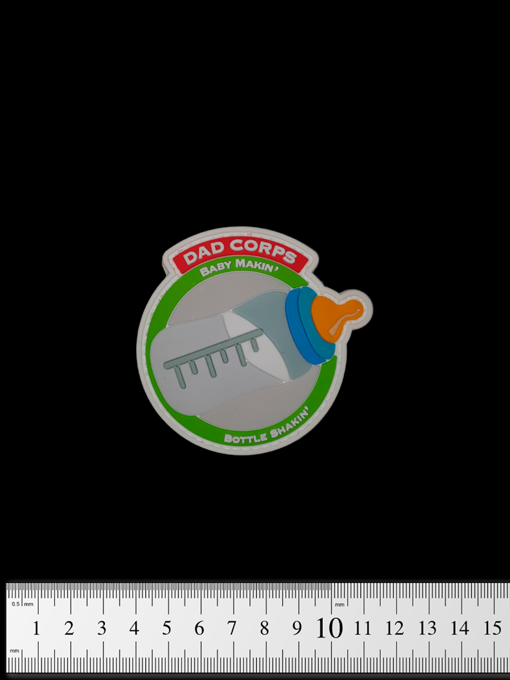 Шеврон Dad Corps PVC