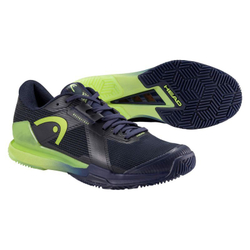 Мужские кроссовки для Падел Head Sprint Pro 4.0 Padel - navy/lime
