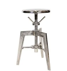 Кофейный столик/стул "Лофт 1" Серебро