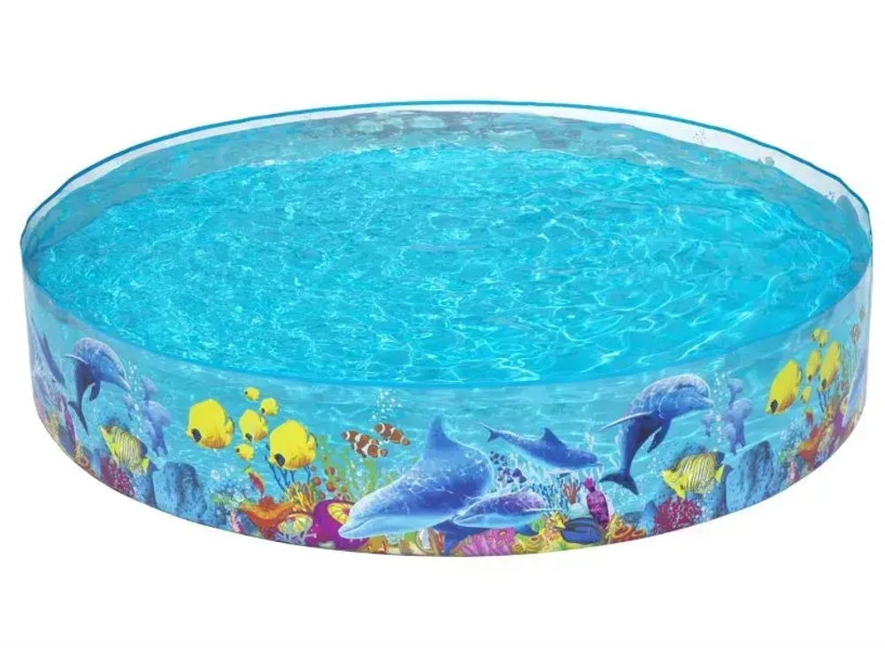 Бассейн складной 244*46 см Fill 'N Fun Odyssey Bestway (55031)