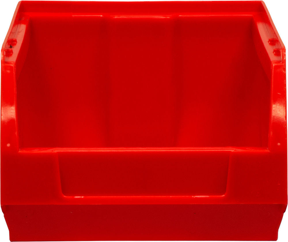 Ящик сплошной 170×105×75 мм, объем 1.34 л., арт.: 5001, красный, код: 10034