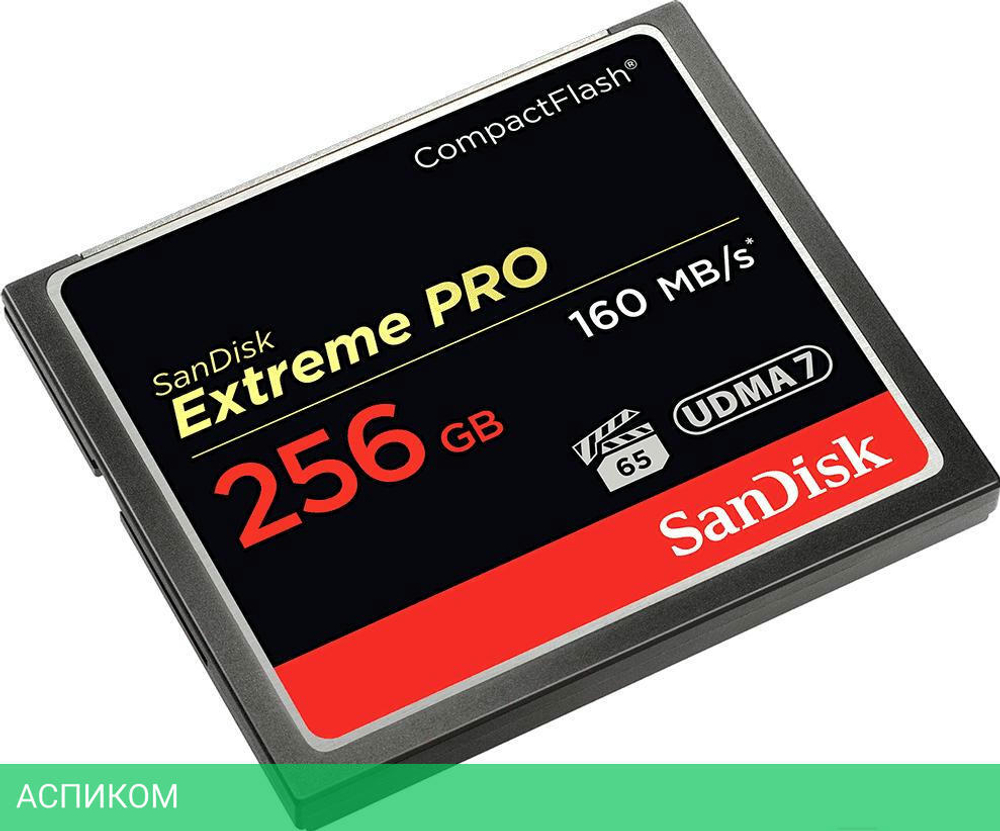 Карта памяти SanDisk Extreme Pro CompactFlash 256GB (SDCFXPS-256G-X46)
