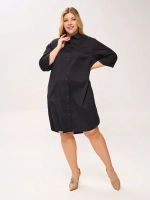 Платье-рубашка с карманами