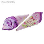 Фонарь новогодний светящийся музыкальный красный сеть/батарейки QW807