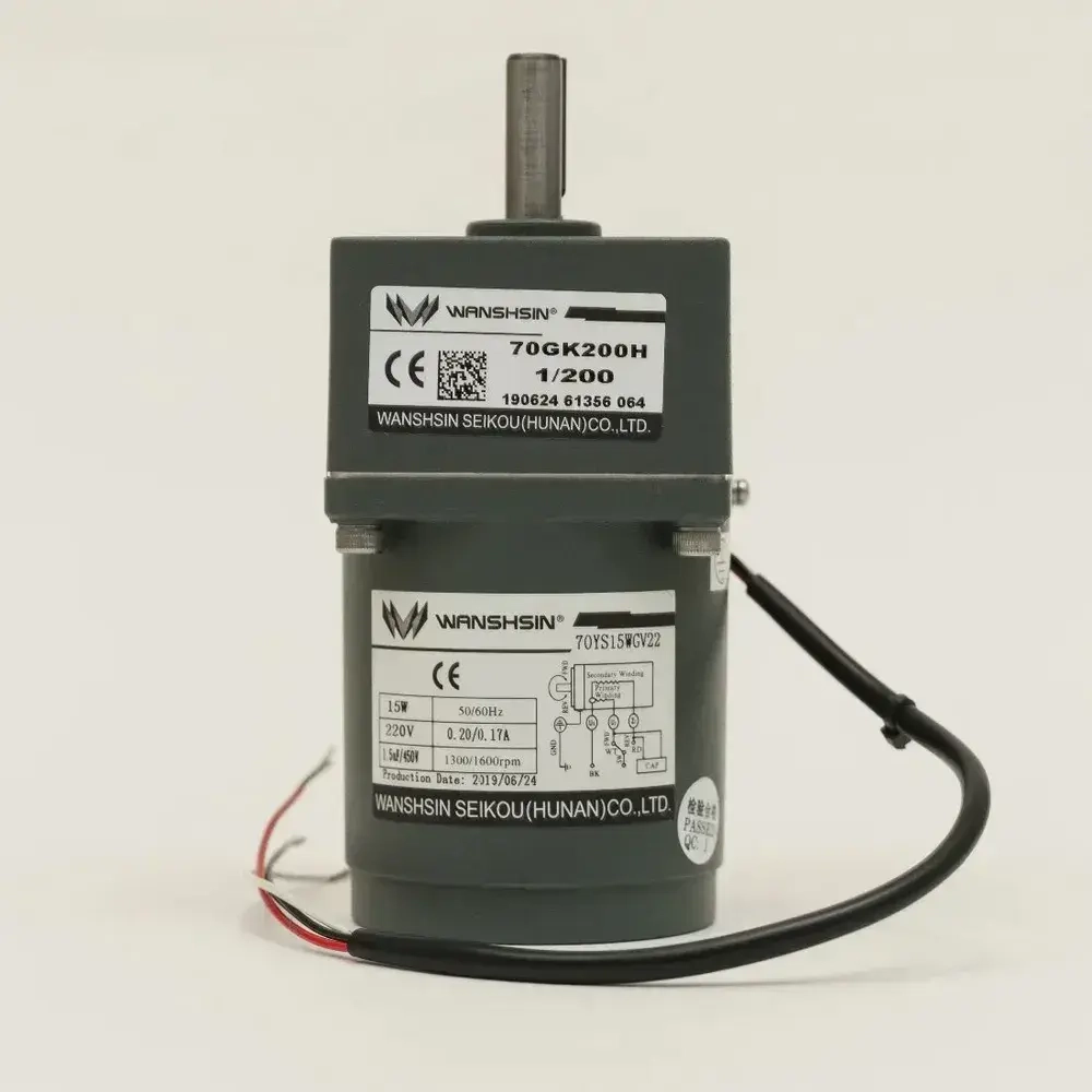 Асинхронный мотор-редуктор 15 Вт 173 об/мин 220 В 70YS15WGV22X/70GK7.5H