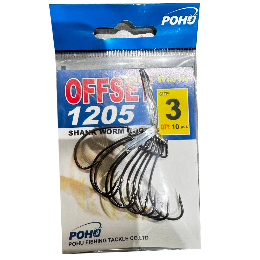 Крючки рыболовные OFFSET 1205 №3