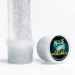 Слайм 90гр. с серебрянными блестками (Стекло)