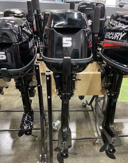 4х-тактный лодочный мотор MERCURY ME F 5M Б/У