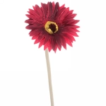 Цветок искусственный «Natur» 55см Гербера цвет красный