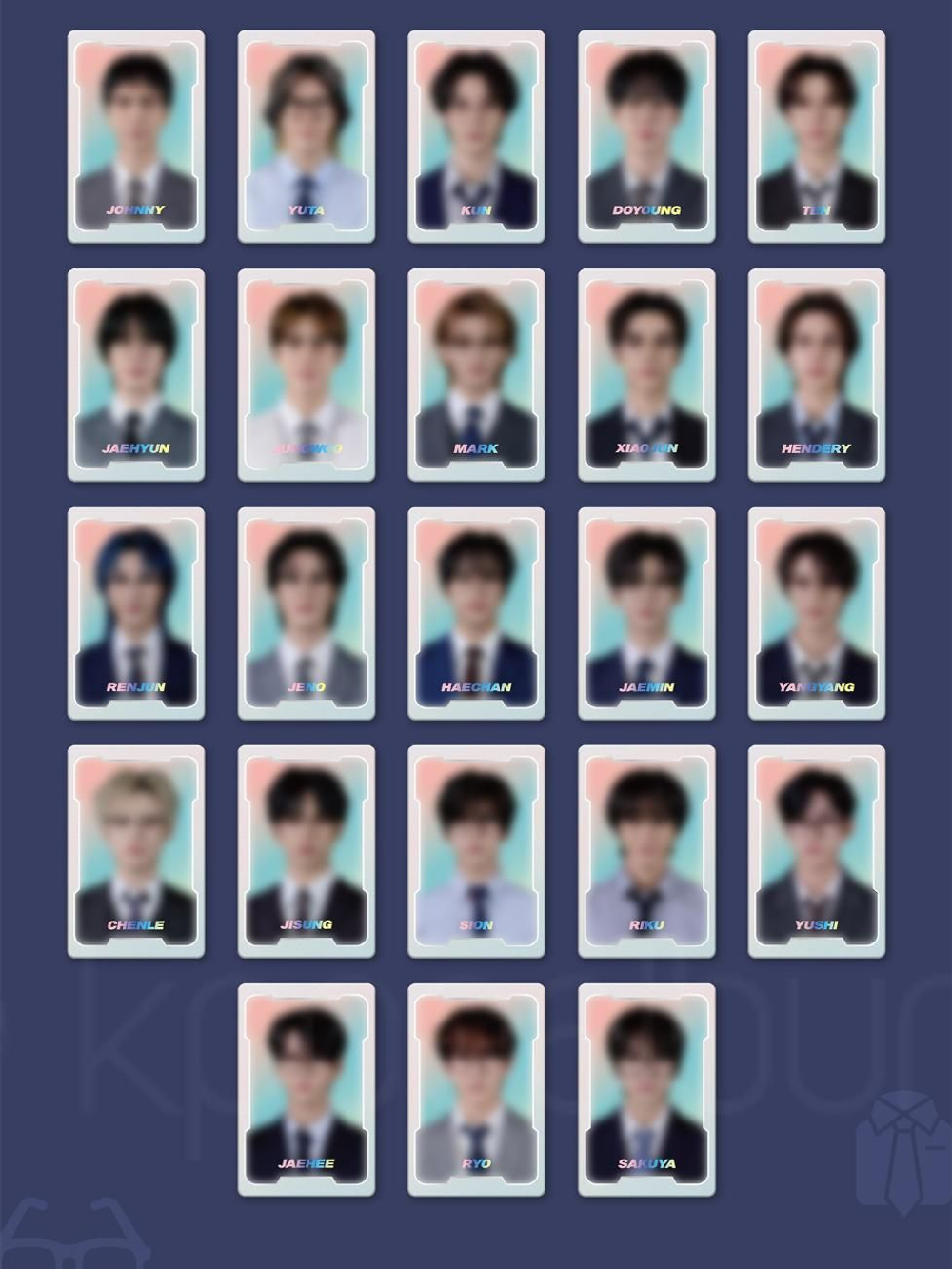 товары NCT - NCT ZONE Coupon Card WORKER Version
