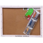 Алмазная мозаика на подрамнике с полным заполнением»МИР ЯРКИХ КРАСОК», икона 2, 30*40см