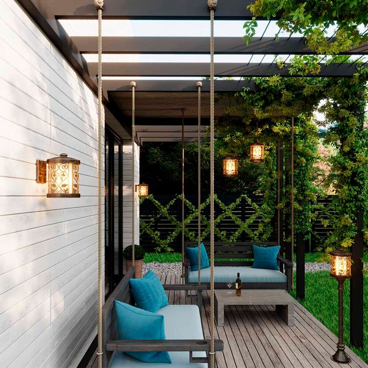 Уличный светильник Odeon Light Nature Lagra 2286/1A