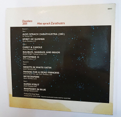 Винтажная виниловая пластинка LP Deodato 2001 Also Sprach Zarathustra 2LP (Испания 1986)