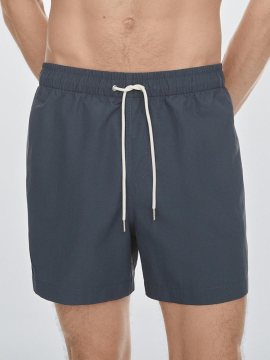 Massimo Dutti Однотонные плавки, свинцовый