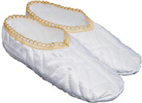 Тапочки для похорон "атлас стеганные"