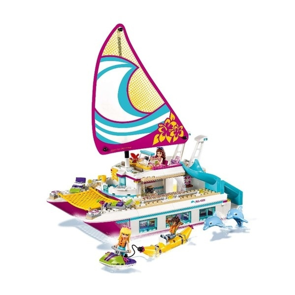 LEGO Friends: Катамаран Саншайн 41317 — Sunshine Catamaran — Лего Френдз Друзья