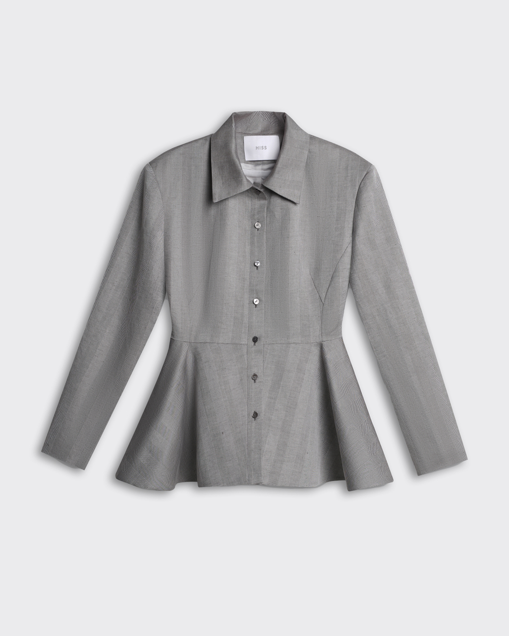 Рубашка изо льна и хлопка елочка Эрменеджильдо Дзенья