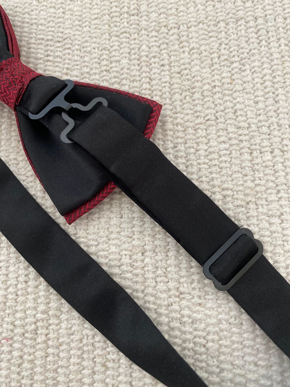 Галстук-бабочка (бордовая)