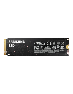 Твердотельный накопитель SSD M.2 (PCI-E NVMe) 250Gb Samsung 980 (R2900/W1300MB/s) (MZ-V8V250BW) 1year