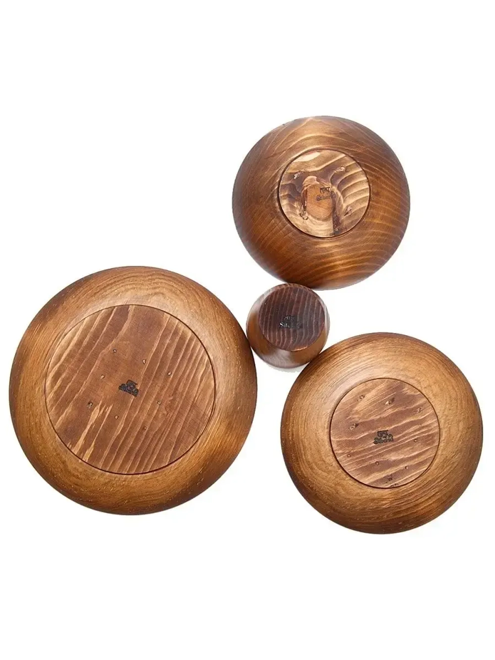 Набор тарелок+стакан  "ABIES SIBIRICA".