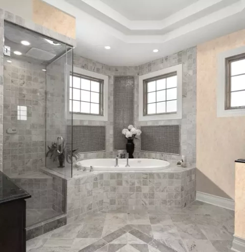 Панель ПВХ термопечать Боттичино пинк 0107-2 2700х250 мм