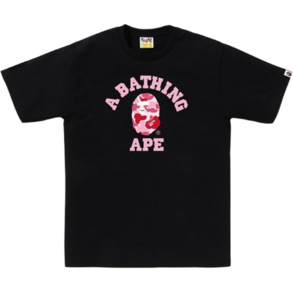 A Bathing Ape Abc Camo College Tee Ss25