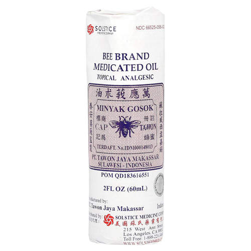 Bee Brand, лечебное масло, анальгетик для местного применения, 60 мл (2 жидк. унции)