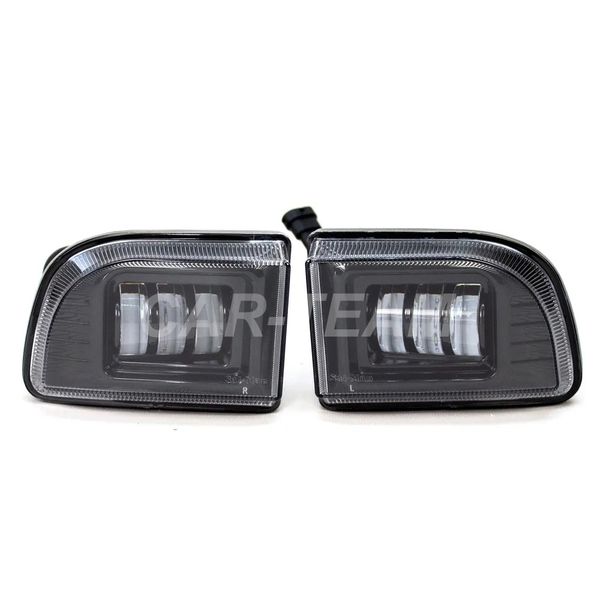 Противотуманные фары (ПТФ) линзованные "Sal-Man" на Chevrolet Lacetti (арт. 01512) (3 диода LED 50W два режима (3000K+6000K))