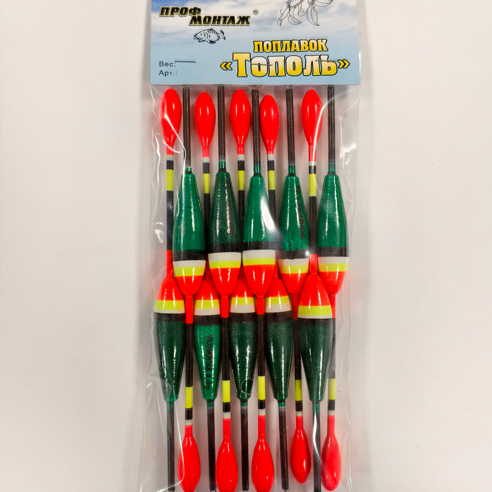 Набор поплавков ТОПОЛЬ 4g №329
