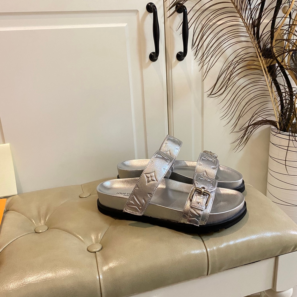 Louis Vuitton Bom Dia Flat Comfort Mule