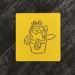 Зайка №84 в корзине