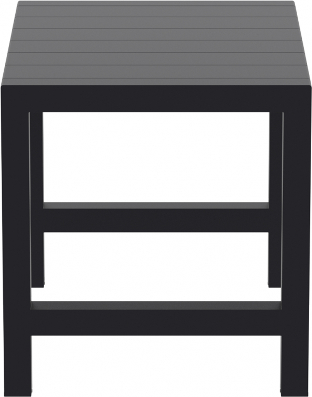 Стол пластиковый барный раздвижной Siesta Contract Vegas Bar, черный