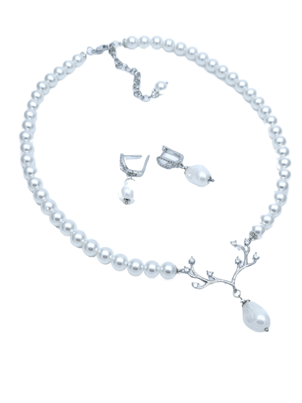 91002249 Серьги Selena Pearls