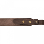 Ремень ружейный прямой 35 мм, винт/с, коричневый (100 см)