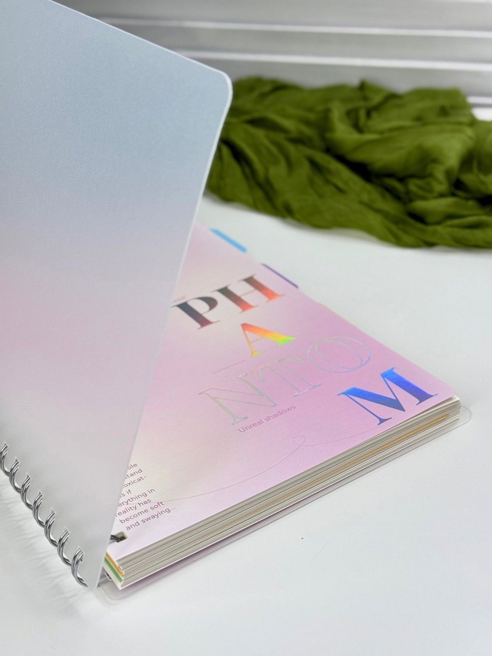 Блокнот тетрадь с разделителями формат В5 175х250 мм 110 листов розовый (3967-7)