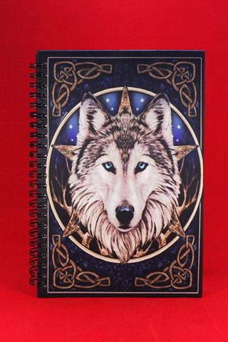 Блокнот Волк 14х21см