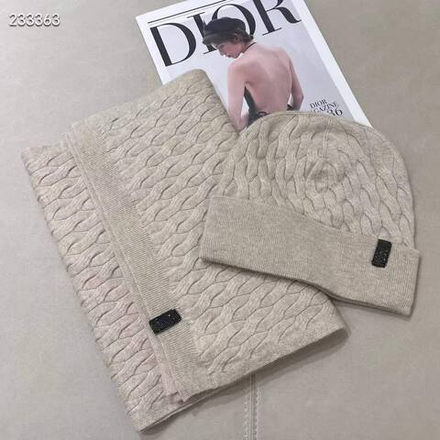 Комплект Brunello Cucinelli (шапка + шарф)