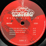 Scorpions ‎– World Wide Live 2LP (Европа 2015г.)