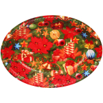 Поднос пластиковый «Новогоднее ассорти» 35,5*26см