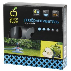 GWRS12-044 GREEN APPLE Разбрызгиватель секторный, пластик | Аксессуары для полива Green Apple