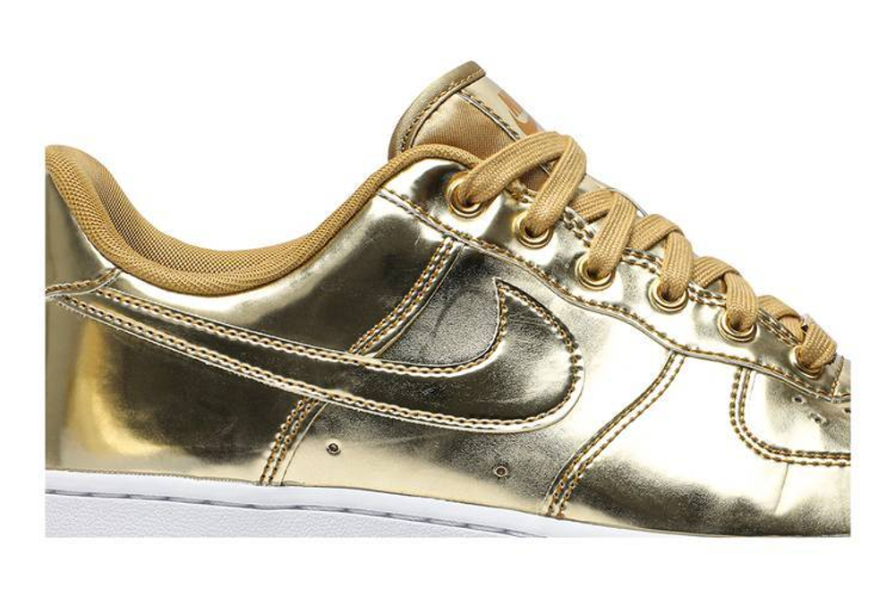 Кроссовки Nike Air Force 1 Low Sp "Liquid Metal" (Женская размерная сетка)