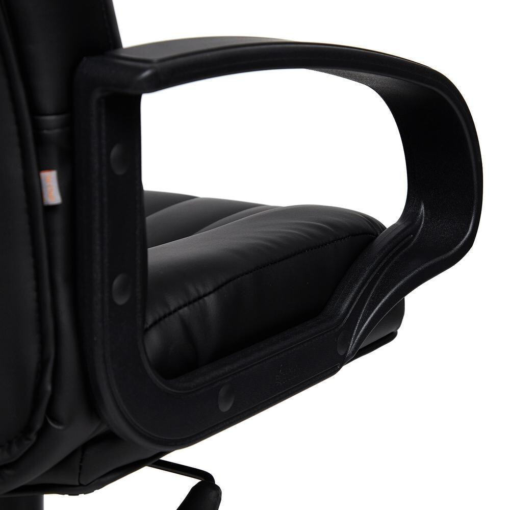 Кресло СН833 кож/зам, черный, 36-6