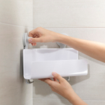 Органайзер для душа с зеркалом угловой easystore, белый