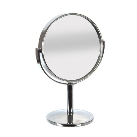 GAEM Зеркало настольное двустороннее с увеличением, L11 W7 H15,5 см